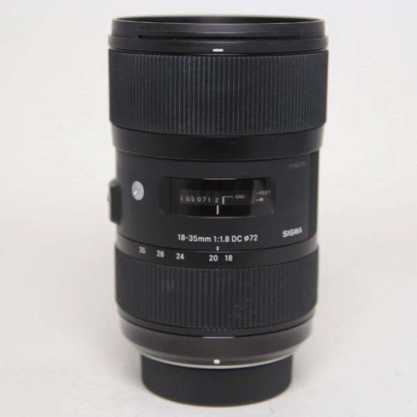 Used Sigma 18-35mm f/1.8 DC HSM Art Lens Nikon F