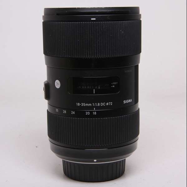 Used Sigma 18-35mm f/1.8 DC HSM Art Lens Nikon F