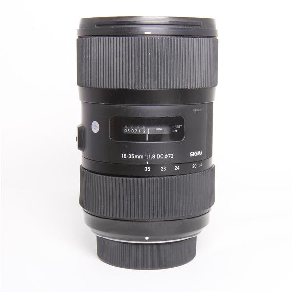 Used Sigma 18-35mm f/1.8 DC HSM Art Lens Nikon F