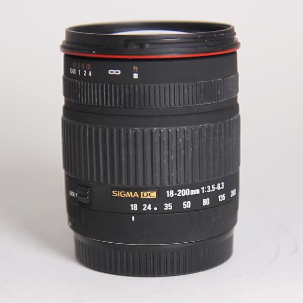 Used Sigma 18-200mm f/3.5-6.3 DC - Canon