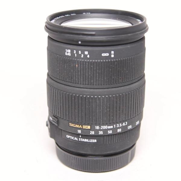 Used Sigma 18-200mm f/3.5-6.3 DC OS - Canon