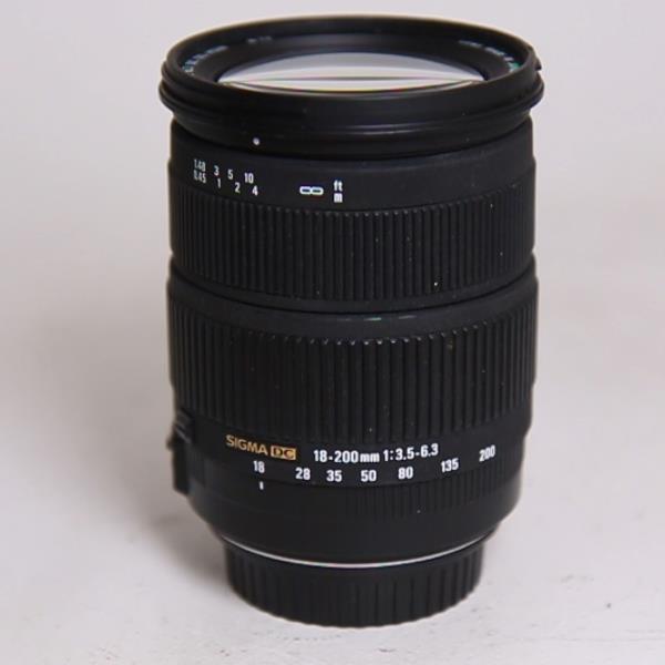 Used Sigma 18-200mm f/3.5-6.3 DC - Canon