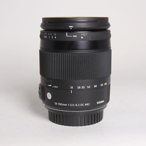 Used Sigma 18-200mm f/3.5-6.3 DC - Canon