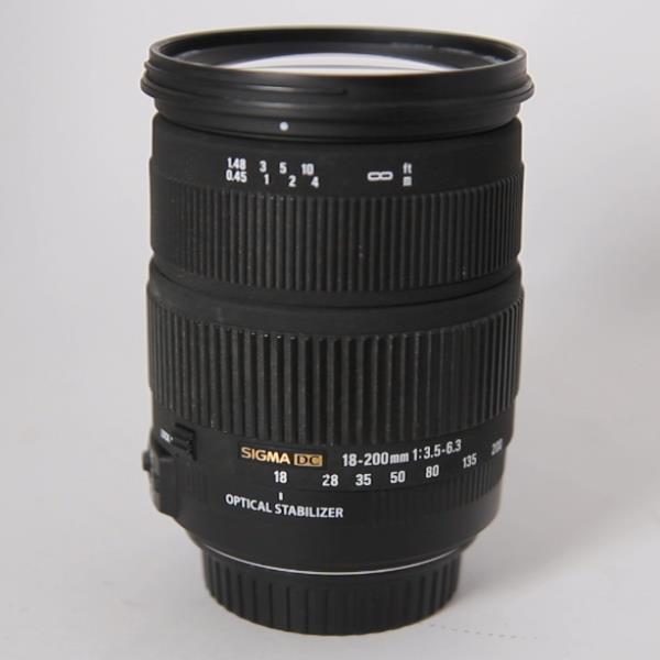 Used Sigma 18-200mm f/3.5-6.3 DC - Canon