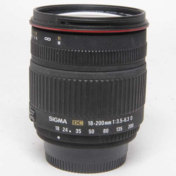 Used Sigma 18-200mm f/3.5-6.3 DC - Nikon