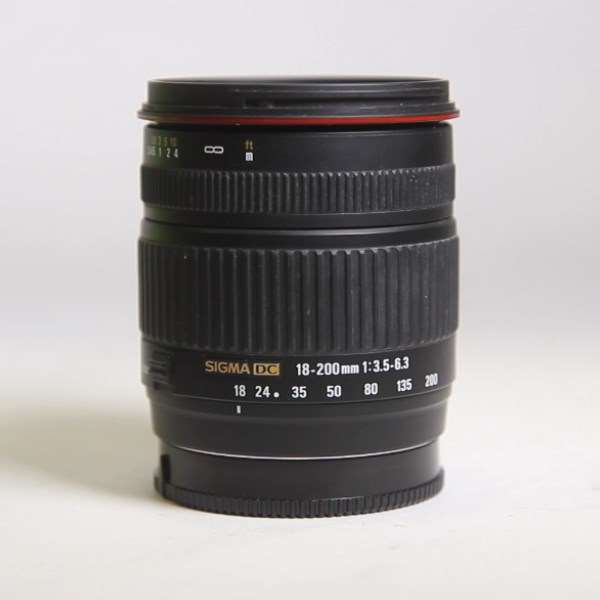 Used Sigma 18-200mm f/3.5-6.3 DC OS - Sony A Mount