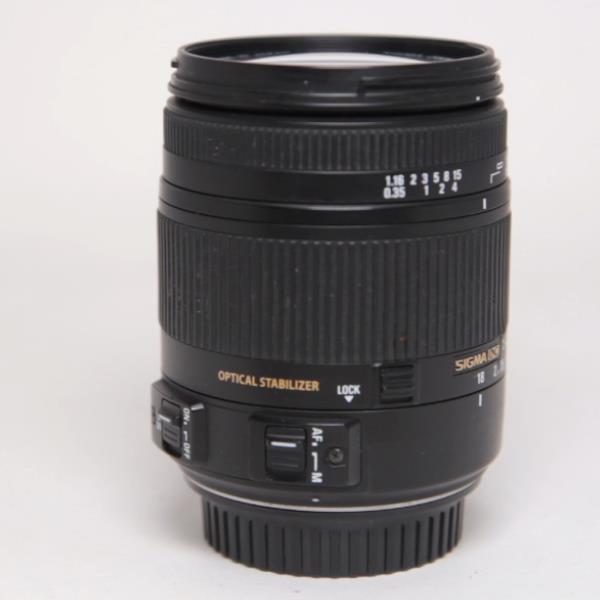 Used Sigma 18-250mm f/3.5-6.3 DC Macro OS HSM Lens Canon EF