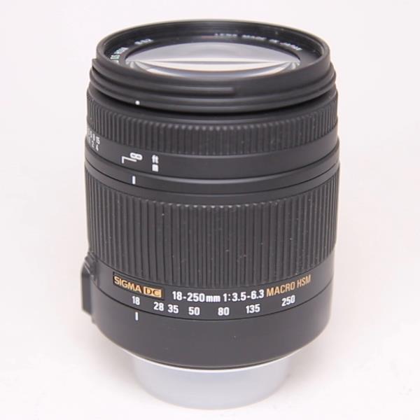 Used Sigma 18-250mm f/3.5-6.3 DC Macro OS HSM Lens - Nikon