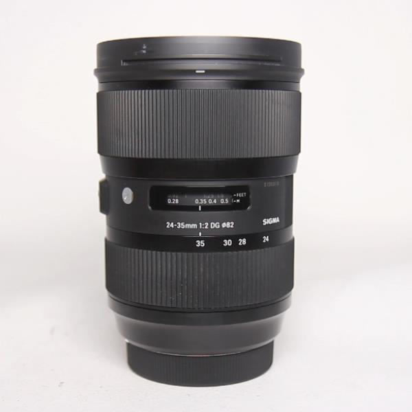 Used Sigma 24-35mm f/2 DG HSM Art Lens Canon EF