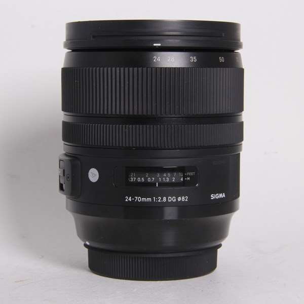 Sigma 24-70mm f/2.8 DG OS HSM Art Lens for Canon EF and MC-11