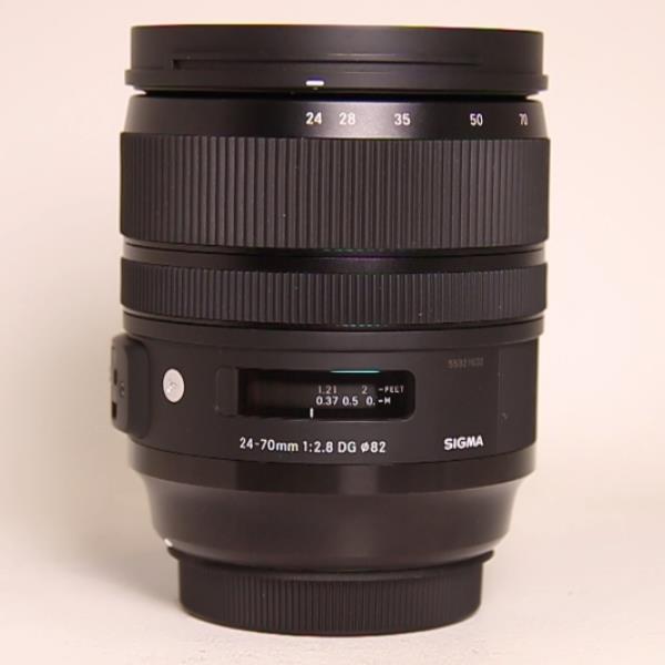 Used Sigma 24-70mm f/2.8 DG OS HSM Art Lens Canon EF