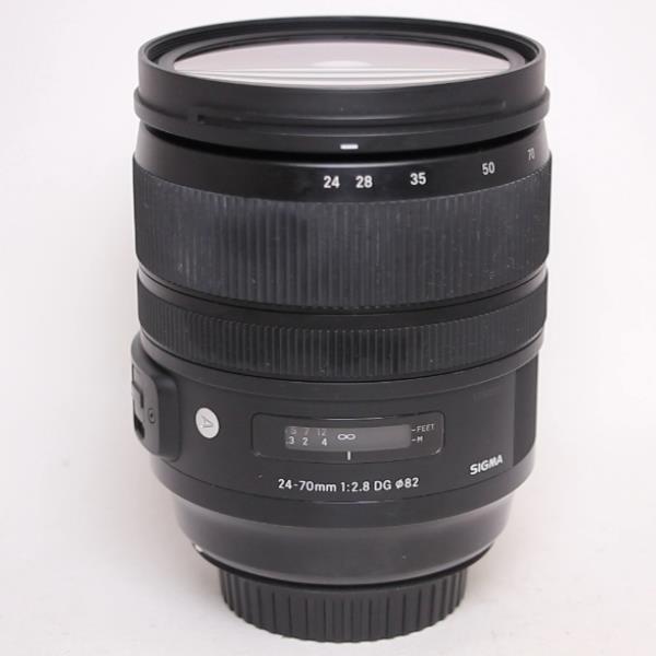 Used Sigma 24-70mm f/2.8 DG OS HSM Art Lens Canon EF