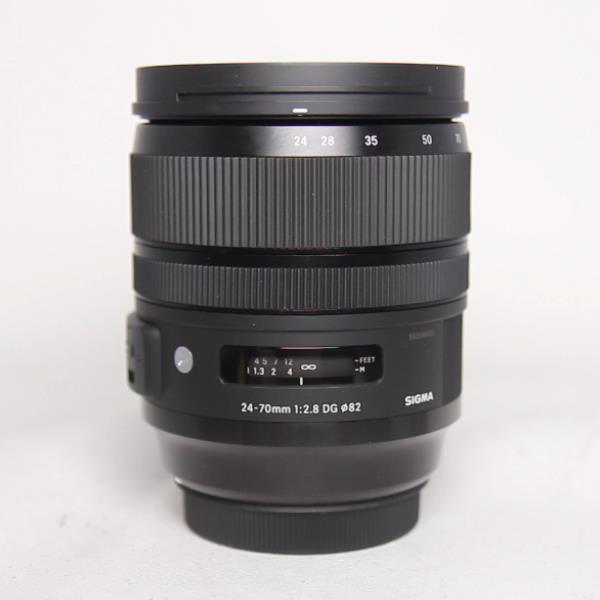 Used Sigma 24-70mm f/2.8 DG OS HSM Art Lens Canon EF