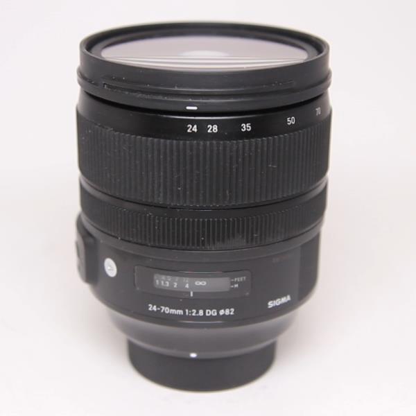 Used Sigma 24-70mm f/2.8 DG OS HSM Art Lens Nikon F