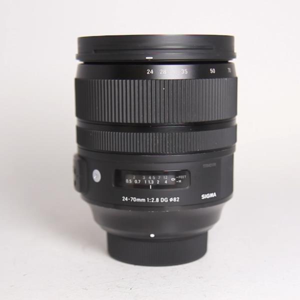 Used Sigma 24-70mm f/2.8 DG OS HSM Art Lens Nikon F
