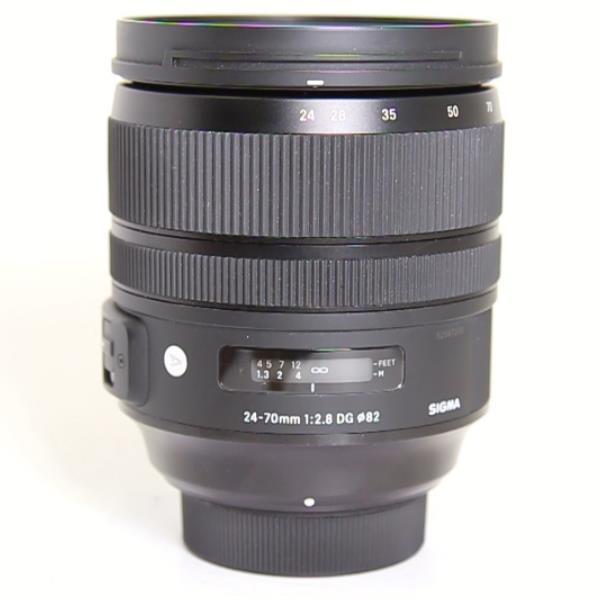 Used Sigma 24-70mm f/2.8 DG OS HSM Art Lens Nikon F