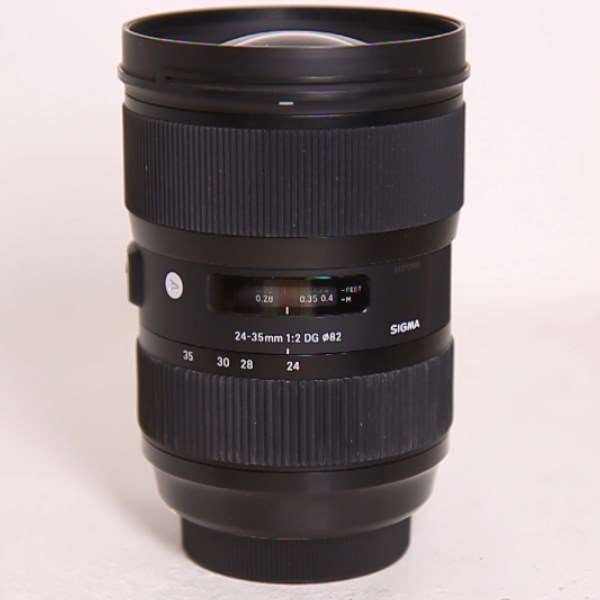 Used Sigma 24-35mm f2 DG HSM Art lens - Sigma