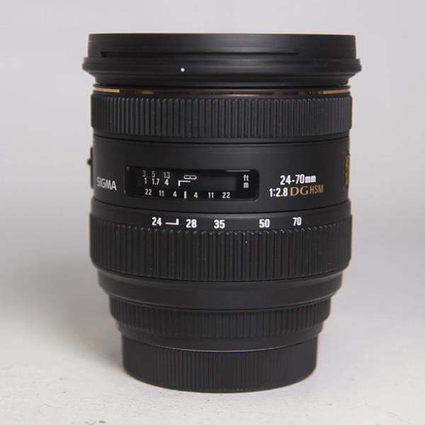 Used Sigma 24-70mm f/2.8 IF EX DG HSM Lens - Canon Fit