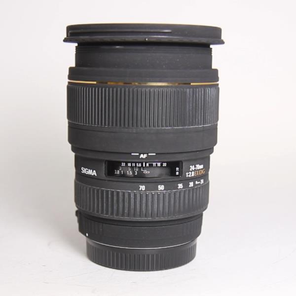 Used Sigma 24-70mm f/2.8 IF EX DG HSM Lens - Canon Fit