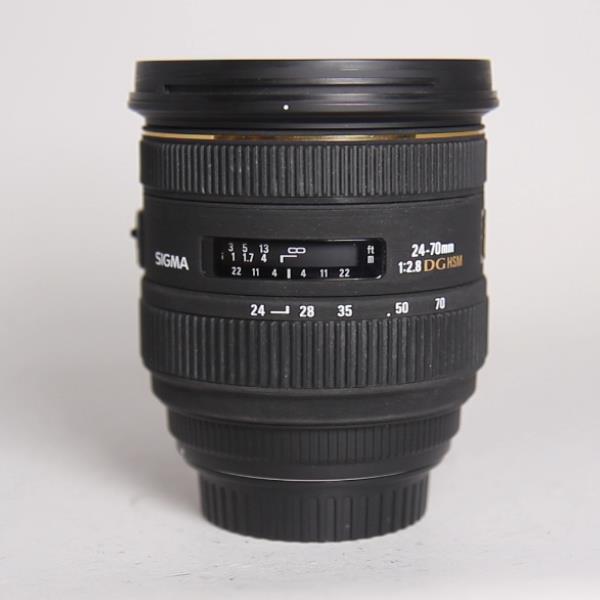 Used Sigma 24-70mm f/2.8 IF EX DG HSM Lens - Canon Fit