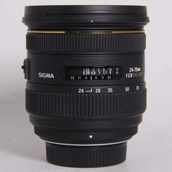 Used Sigma 24-70mm f/2.8 IF EX DG HSM - Nikon Fit