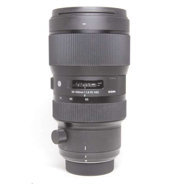 Used Sigma 50-100mm f/1.8 DC HSM Art Lens - Nikon F