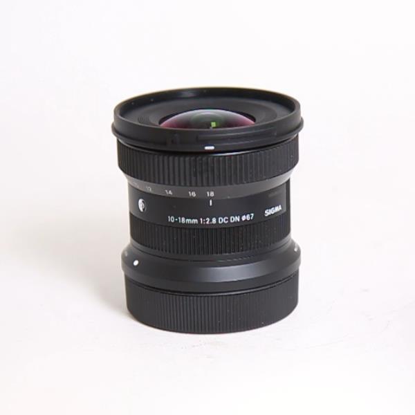 Used Sigma 10-18mm F2.8 DC DN Contemporary Lens for Canon RF Mount