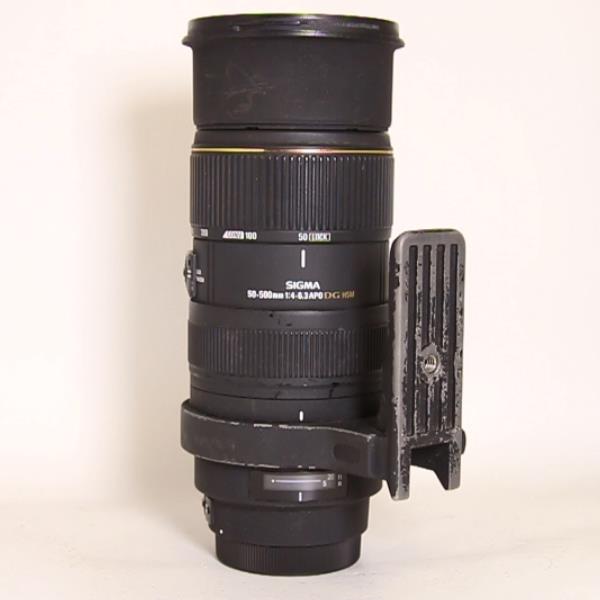 Used Sigma 50-500mm f/4.5-6.3 APO DG OS HSM Lens - Canon Fit