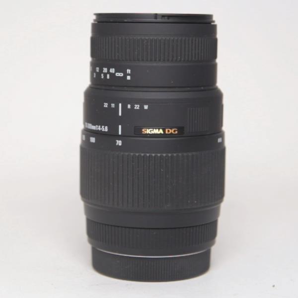Used Sigma 70-300mm f/4.0-5.6 DG Macro Lens - Canon Fit