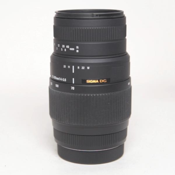 Used Sigma 70-300mm f/4.0-5.6 DG Macro Lens - Canon Fit
