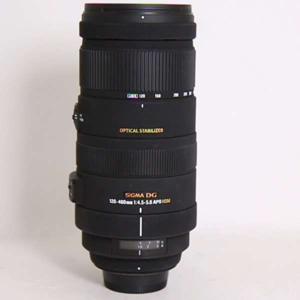 Used Sigma 120-400mm f/4.5-5.6 APO DG OS HSM - Nikon