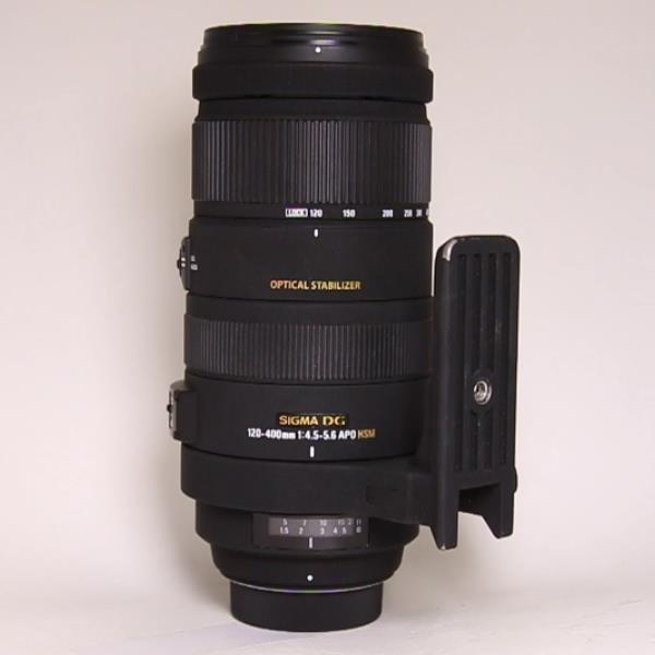 Used Sigma 120-400mm f/4.5-5.6 APO DG OS HSM - Nikon