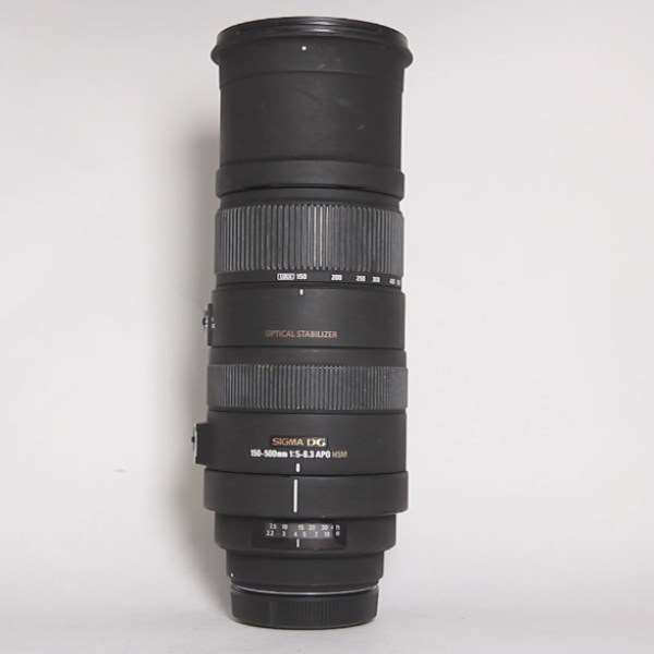 Used Sigma 150-500mm f/5-6.3 APO DG OS HSM - Canon Fit