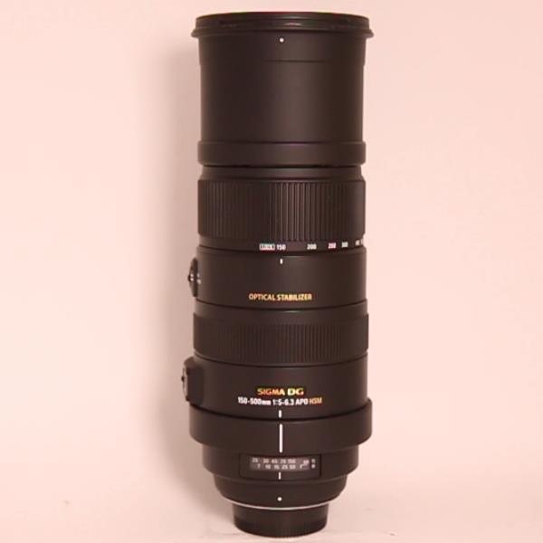 Used Sigma 150-500mm f/5-6.3 APO DG OS HSM - Nikon Fit