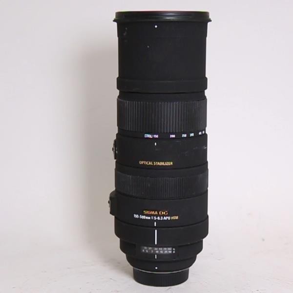 Used Sigma 150-500mm f/5-6.3 APO DG OS HSM - Nikon Fit