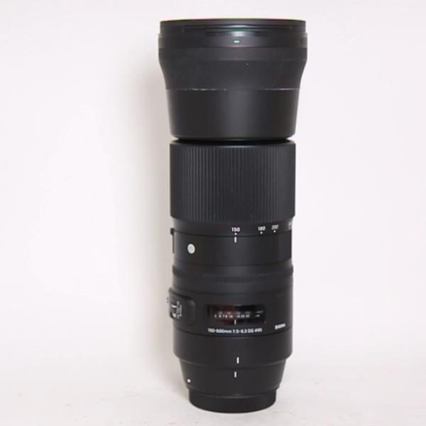 Used Sigma 150-600mm f/5-6.3 DG OS HSM Contemporary Lens Canon EF