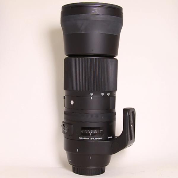Used Sigma 150-600mm f/5-6.3 DG OS HSM Contemporary Lens Canon EF