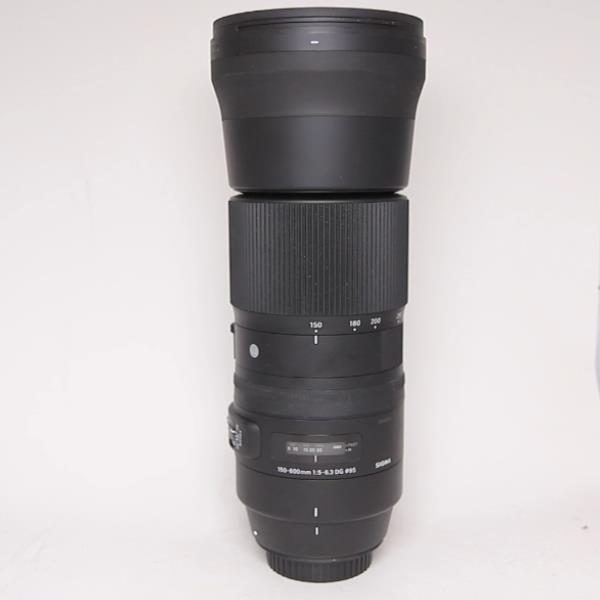 Used Sigma 150-600mm f/5-6.3 DG OS HSM Contemporary Lens Canon EF