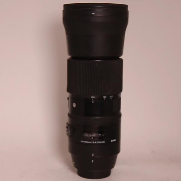 Used Sigma 150-600mm f/5-6.3 DG OS HSM Contemporary Lens Canon EF