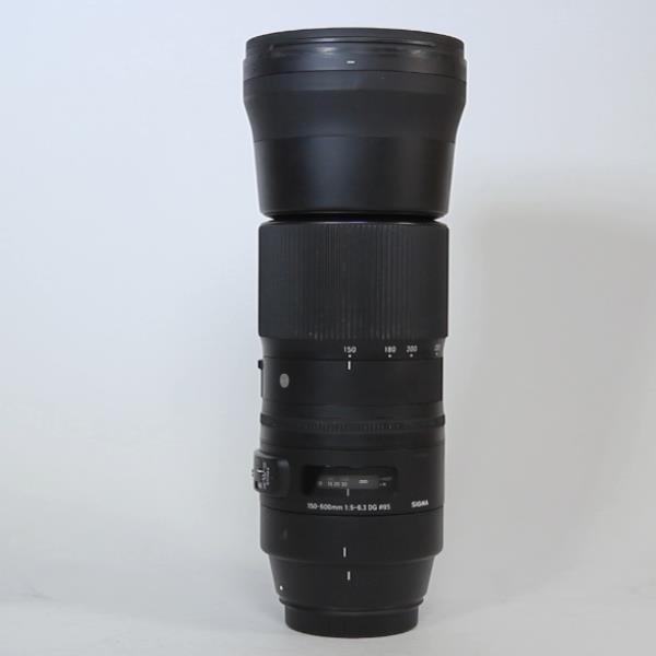 Used Sigma 150-600mm f/5-6.3 DG OS HSM Contemporary Lens Canon EF