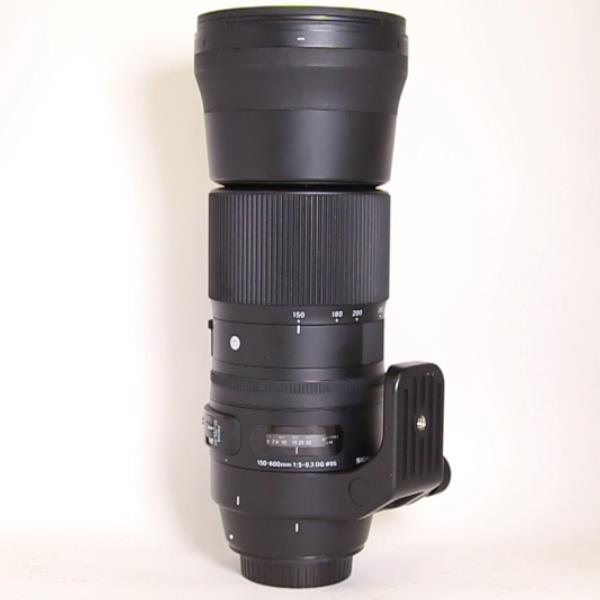 Used Sigma 150-600mm f/5-6.3 DG OS HSM Contemporary Lens Canon EF