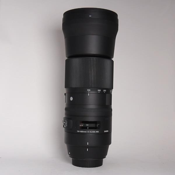 Used Sigma 150-600mm f/5-6.3 DG OS HSM Contemporary Lens Canon EF