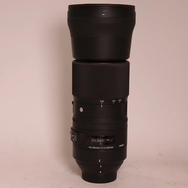 Used Sigma 150-600mm f/5-6.3 DG OS HSM Contemporary Lens Nikon F