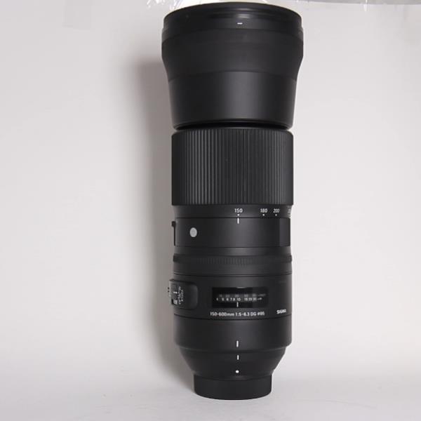 Used Sigma 150-600mm f/5-6.3 DG OS HSM Contemporary Lens Nikon F