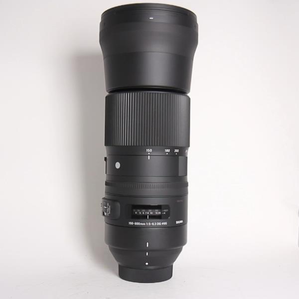 Used Sigma 150-600mm f/5-6.3 DG OS HSM Contemporary Lens Nikon F