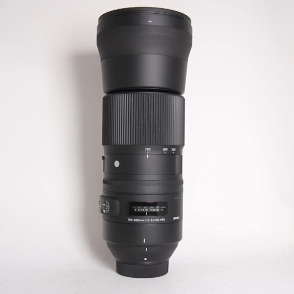 Used Sigma 150-600mm f/5-6.3 DG OS HSM Contemporary Lens Nikon F