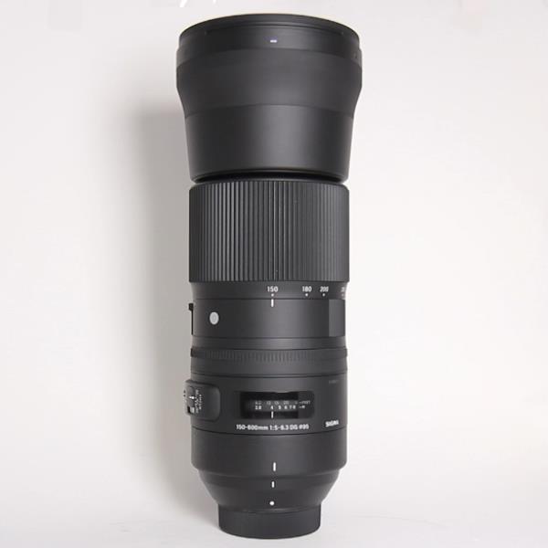 Used Sigma 150-600mm f/5-6.3 DG OS HSM Contemporary Lens Nikon F