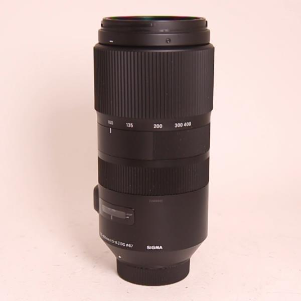 Used Sigma 100-400mm f/5-6.3 DG OS HSM Contemporary Lens Nikon  fit