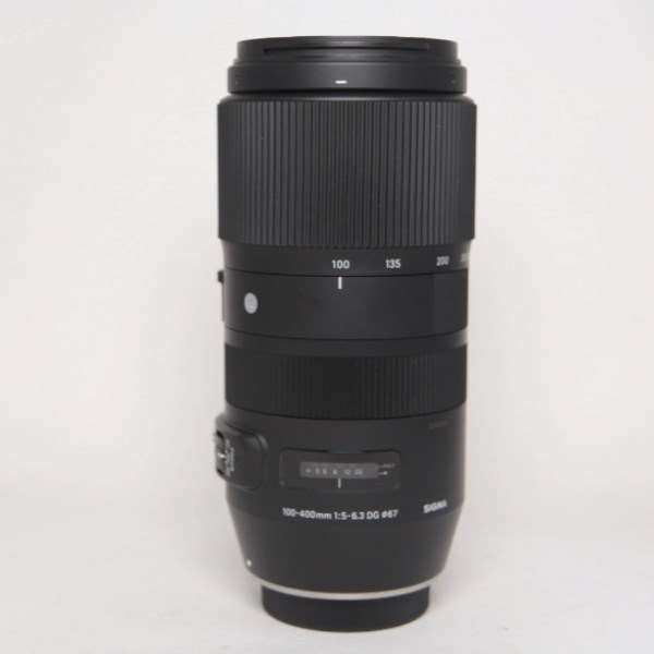 Used Sigma 100-400mm f/5-6.3 DG OS HSM Contemporary Lens Sigma SA