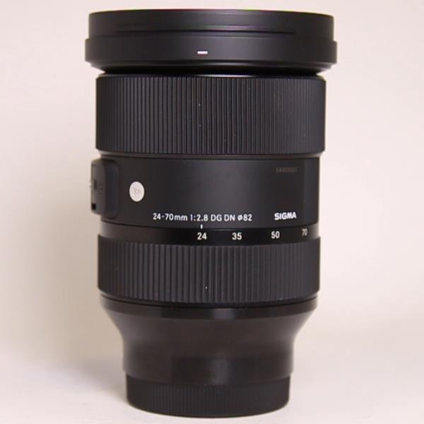 Used Sigma 24-70 f/2.8 Mirrorless Lens DG DN Art- E-Mount Lens